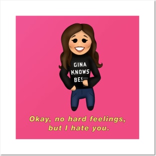 Gina Linetti Quote Chibi Posters and Art